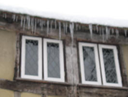 Priory Buildings icicles