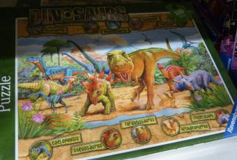Polhill - Dinosaur jigsaw puzzle