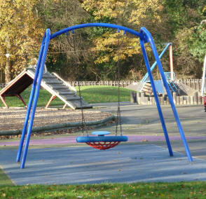 Poverest Recreation Ground - Playground swing