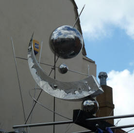 Ornament on rooftop in Chatham High Street