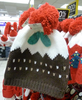 Christmas knits - pudding hat