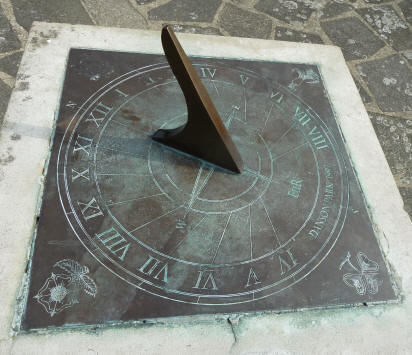 Danson Park sundial detail