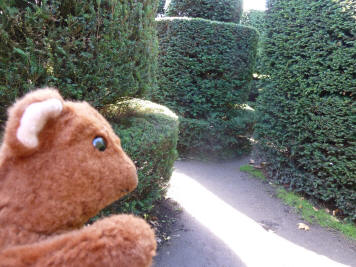 Hall place topiary