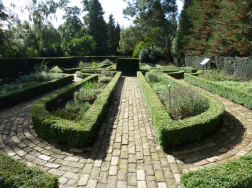 Hall Place herb garden