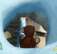 Brown Teddy - play area
