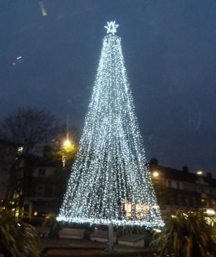 Tree shapes Christmas lights