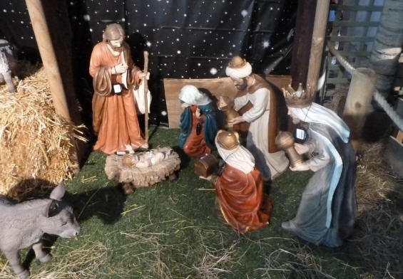Christmas decorations - Nativity stable