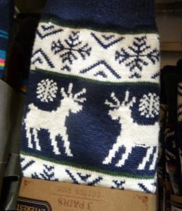 Reindeer knitting