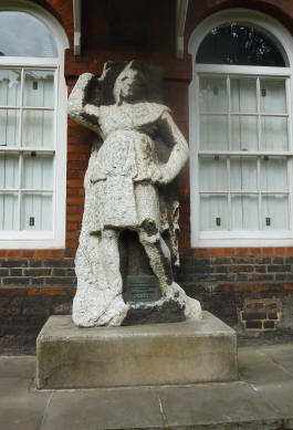 Woolwich Arsenal Roman statue
