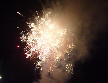 Petts Wood Christmas Carnival fireworks