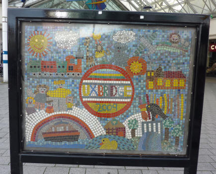 Mosaic, Uxbridge town centre