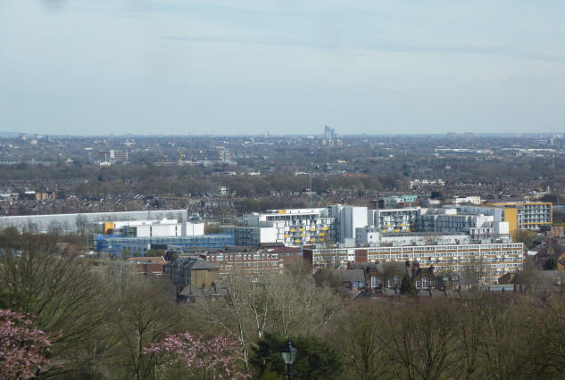 View over London