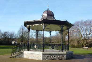 Dartford Central Park bandstand