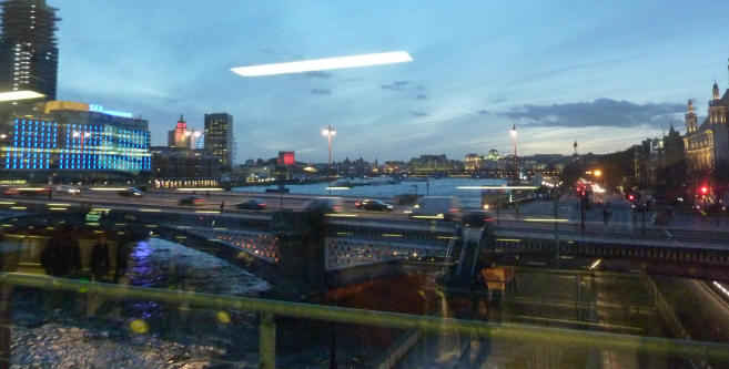 Thames from the train