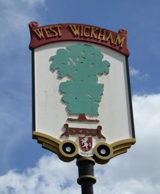 West Wickham village sign