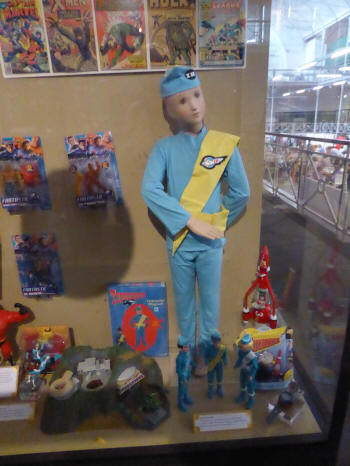 Thunderbirds outfit and toys