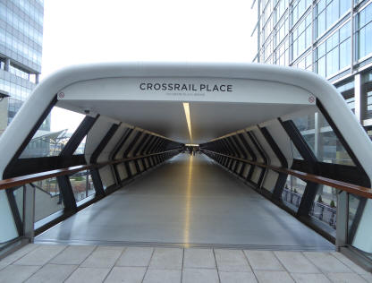 Crossrail Place entrance