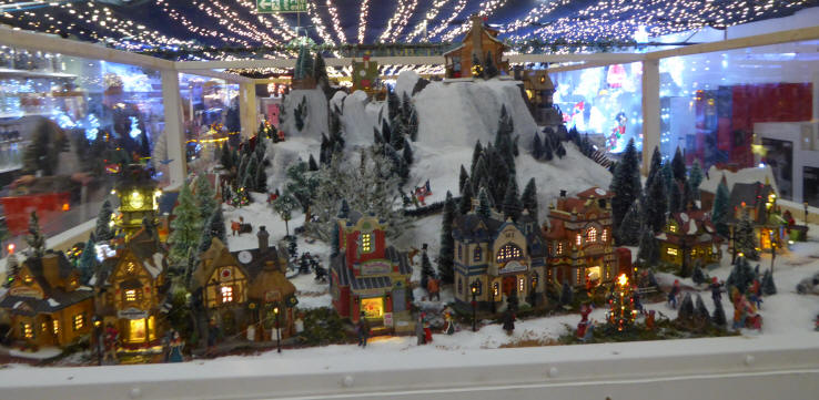 Christmas model villages