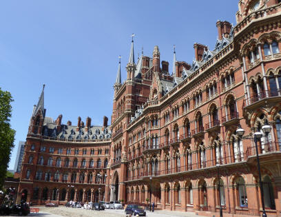 St Pancras Station frontage