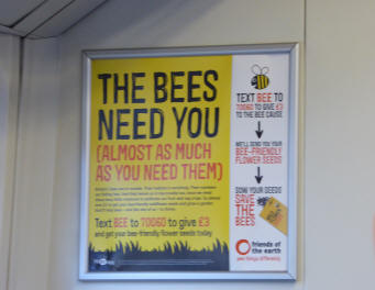 Bees Need You poster
