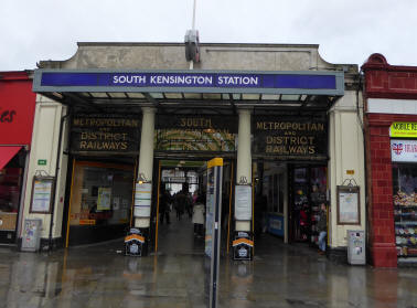 South Kensington Station frontage