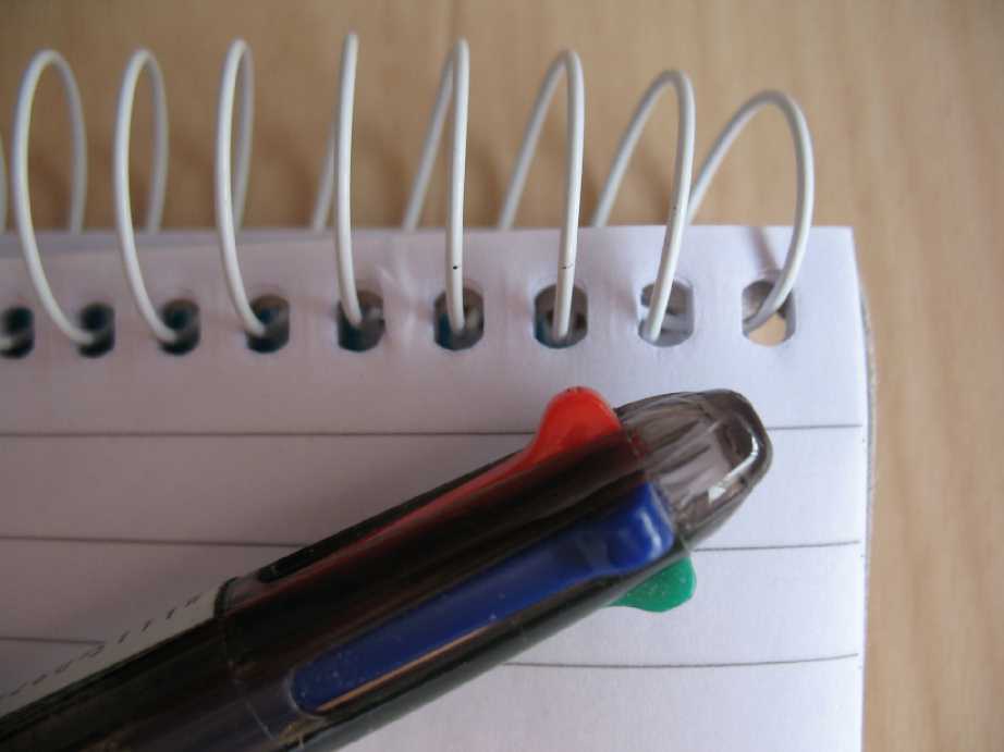 Four colour pen