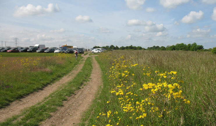 Pedham boot sale field