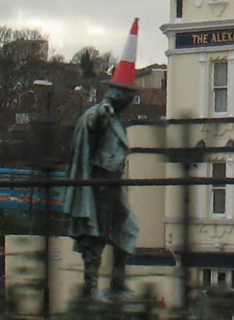 Statue of Thomas Waghorn Chatham Kent