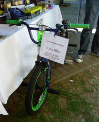 Petts Wood May Fayre - BMX bike raffle