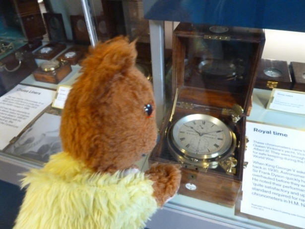 Greenwich Park - marine chronometers in Observatory