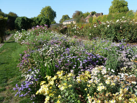 Hall Place Bexleyheath - flower border