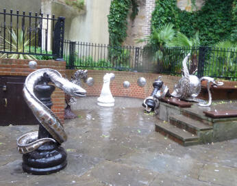 Hastings - Sea creatures sculptures