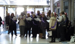 Walnuts - Carol singers