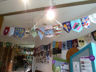 Quilts 4 London Olympic pennants