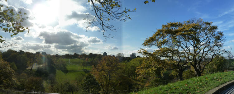 Panorama from One Tree Hill