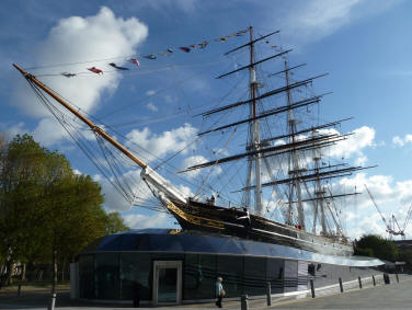 Cutty Sark prow