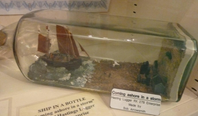 Ship in a bottle