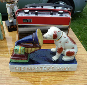 His Master's Voice ceramic ornament