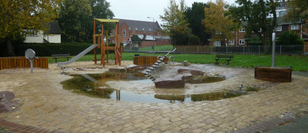 Riverside playground