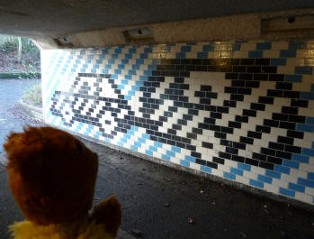 Crittalls underpass tiles caravan