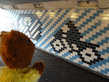 Crittalls underpass tiles motorbike