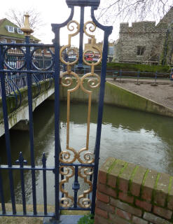 Wrought iron work, River Darenth