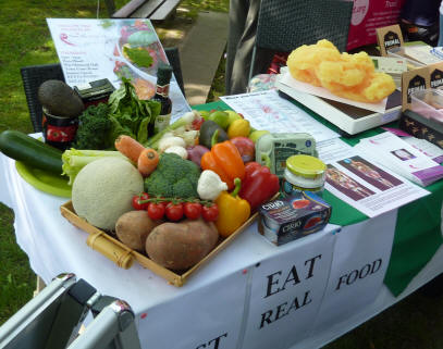 Veggie health stall