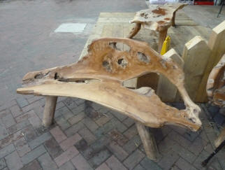 Driftwood seat