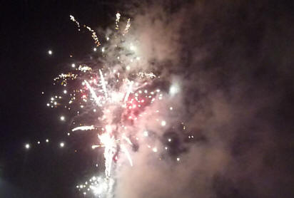 Petts Wood Christmas Carnival fireworks