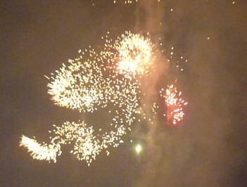 Petts Wood Christmas Carnival fireworks