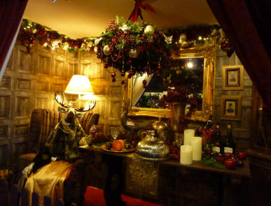 Oak panelled room