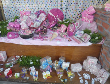 Shop window - chocolates