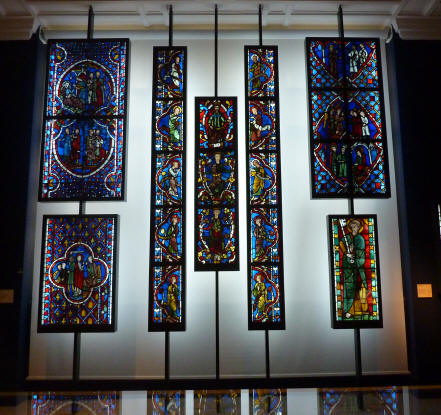 Stained glass windows