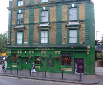 Salmon & Ball pub, Bethnal Green